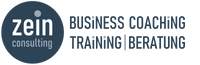 Logo zein consulting Business Leadership Coaching Training Workshops Beratung blau